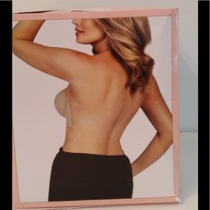 Backless U plunge strapless nude bra DDD new